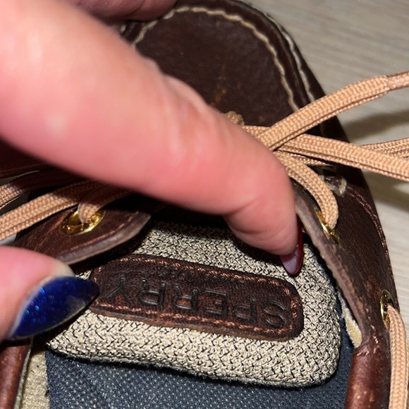 Sperry Original Yacht Boat shoes Laguna Slip on brown leather fisherman core 8 - Picture 10 of 11